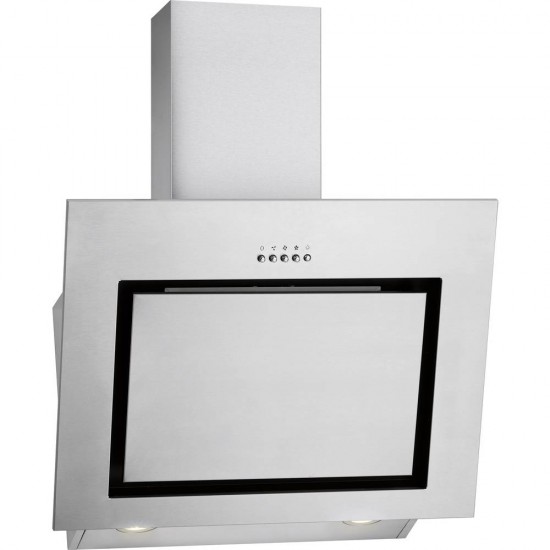 Bomann DU773IX Wandafzuigkap 600 mm Energielabel: B (A+++ - D) 63 dB RVS